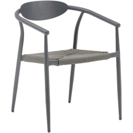 Πολυθρόνα Anthea 0044-125-014 56x61x75cm Grey