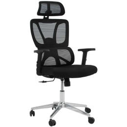 Καρέκλα Γραφείου 0045-124-007 64x62x130cm Black