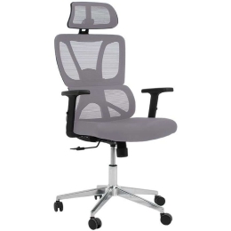 Καρέκλα Γραφείου 0045-124-009 64x62x130cm Grey