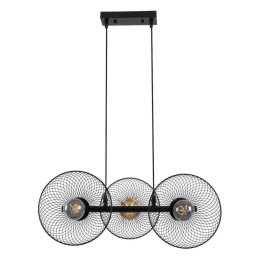 Φωτιστικό Οροφής Verona 00586 E27 50x28x20cm Black GloboStar