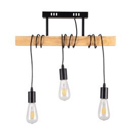 Φωτιστικό Οροφής Jolly 00605 E27 55x6x30cm Black GloboStar