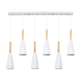 Φωτιστικό Οροφής Dillon 00633 E27 84x14x130cm White GloboStar