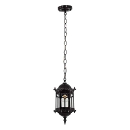 Φωτιστικό Οροφής Darcy 00655 1xΕ27 Με Πλέγμα Φ15,5x32,5cm Black GloboStar