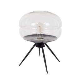 Φωτιστικό Επιτραπέζιο Javan 00736 1xE27 Φ30xΥ19cm Black GloboStar