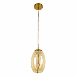 Φωτιστικό Οροφής Axton 00754 7W Led Φ17x18cm Clear Honey GloboStar