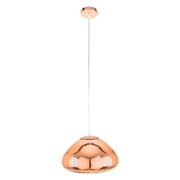 Φωτιστικό Οροφής Cristin 00761 1xΕ27 Φ30x19cm Bronze GloboStar