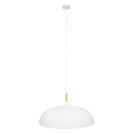 Φωτιστικό Οροφής Zoe 00837 1xΕ27 Φ60x35cm White GloboStar
