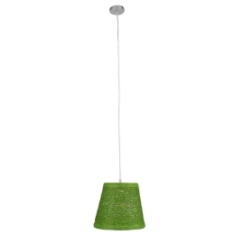 Φωτιστικό Οροφής Playroom 00864 1xΕ27 Φ32x27cm Green GloboStar