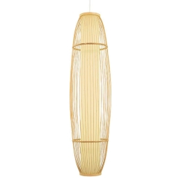 Φωτιστικό Οροφής De Paris 00892 1xΕ27 Φ30x120cm Beige GloboStar