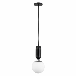 Φωτιστικό Οροφής Maverick 00945 E27 Φ15x15cm White-Black GloboStar