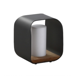 Φωτιστικό Επιτραπέζιο Led Onda 01-00-2147 25x25x30,5 Anthracite Higold
