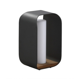 Φωτιστικό Επιτραπέζιο Led Onda 01-00-2148 25x25x45,5 Anthracite Higold