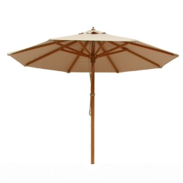 Ομπρέλα Επαγγελματική Fiji 01-00-2168 Φ2m Beige-Brown