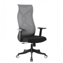 Καρέκλα Γραφείου Alister 01-00-2252 Black-Grey