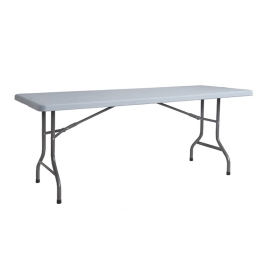 Τραπέζι Catering-Συνεδρίου Chopin 01-01-321 Πτυσσόμενο 183x76x74cm Grey