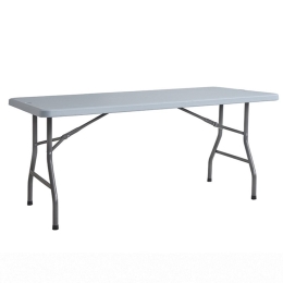 Τραπέζι Catering-Συνεδρίου Kompakt 01-01-940 Πτυσσόμενο 152x76x74cm Grey
