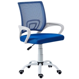 Πολυθρόνα Γραφείου A1850 Sw 01.0753 59x50x44-86/52-94cm Blue