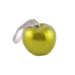 Χριστουγεννιάτικο Στολίδι Μήλο 012.145460070 Foam Glitter Light Green