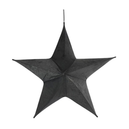 Αστέρι Ανοιγόμενο Βελούδινο 013.784663 80cm Grey
