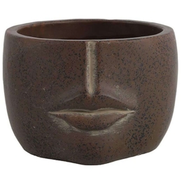 Κασπώ Face 013.788208 18x11,5cm Brown Κεραμικό