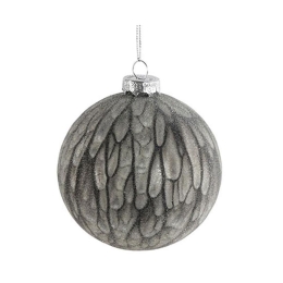 Χριστουγεννιάτικη Μπάλα Ribes 013.789117 10cm Anthracite