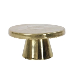 Δίσκος Σερβιρίσματος Με Πόδι 20x20x10cm Gold