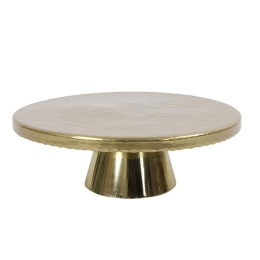 Δίσκος Σερβιρίσματος Με Πόδι 31x31x10,5cm Gold