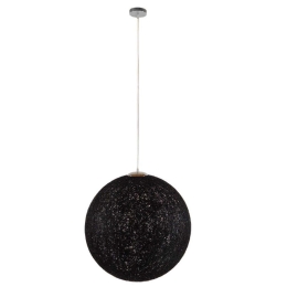 Φωτιστικό Οροφής Oceana 01364 1xΕ27 Φ60x60cm Black GloboStar