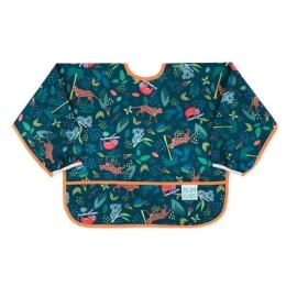 Σαλιάρα Με Μανίκια Jungle 35x33 Green Bumkins Πολυέστερ