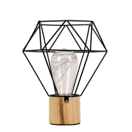 Φωτιστικό Επιτραπέζιο Antler 01441 Led Φ19cm 19x19x23cm Black GloboStar