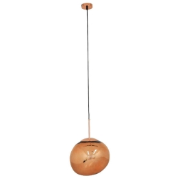 Φωτιστικό Οροφής Dixar 01465 1xΕ27 Φ36x45cm Bronze GloboStar