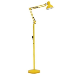 Φωτιστικό Δαπέδου Audrey 01472 1xE27 Φ15cm 73cm Yellow GloboStar