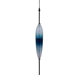 Φωτιστικό Οροφής Teardrop 01502 3xG4 Φ10x92cm Turquoise Clear GloboStar
