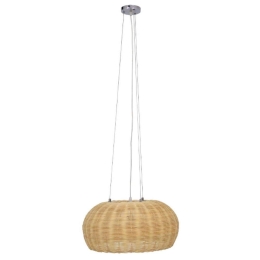Φωτιστικό Οροφής De La Mer 01624 3xΕ27 Φ45x24cm Beige GloboStar
