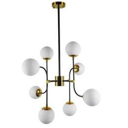 Φωτιστικό Οροφής Stardust 01649 8xE27 Φ75xY100cm Black-Gold