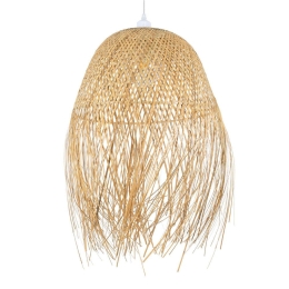 Φωτιστικό Οροφής Manila 01714 Φ45x60cm 1xE27 Beige GloboStar