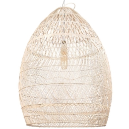 Φωτιστικό Οροφής Malibu 01812 Φ95x125cm 1xE27 Beige GloboStar