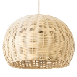 Φωτιστικό Οροφής Raito Boho 01824 Φ40x25cm 1xE27 Beige GloboStar