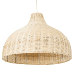 Φωτιστικό Οροφής Afuru Boho 01828 Φ60x40cm 1xE27 Beige GloboStar