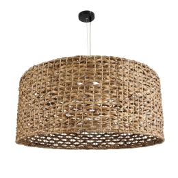 Φωτιστικό Οροφής Κρεμαστό Marigold 01850 Boho 1xE27 IP20 90x40cm Brown GloboStar