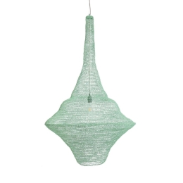 Φωτιστικό Οροφής Kentucky 01879 Φ80x140cm 1xE27 IP20 Turquoise GloboStar