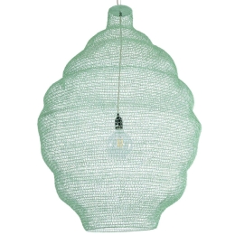 Φωτιστικό Οροφής Kentucky 01903 Φ80x110cm 1xE27 Turquoise GloboStar