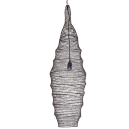 Φωτιστικό Οροφής Kentucky 01908 Φ30x105cm 1xE27 Dark Brown GloboStar