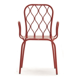 Καρέκλα Idua/P 02-00-0455 53x54x88cm Red