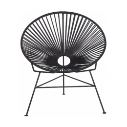 Καρέκλα Acapulco 02-00-0509 80x80x88cm Black