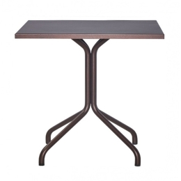 Τραπέζι Tino/S 02-00-0686 70x70x74cm Black