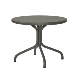 Τραπέζι Tino/L 02-00-0815 Φ60x48cm Black