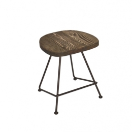 Σκαμπό Calvin/SL-W 02-00-1012 36x40x46cm Black-Walnut