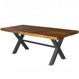 Τραπέζι Κήπου Suar/T-X 02-00-1168 200x90x78cm Anthracite-Walnut