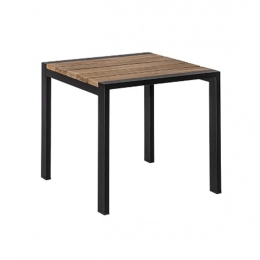 Τραπέζι Κήπου Falcon/TL 02-00-1206 45x46x45cm Black-Teak